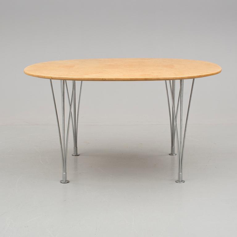 PIET HEIN och BRUNO MATHSSON, bord, "Supercirkel", Mathsson International, Värnamo, 1900-talets fjärde kvartal.