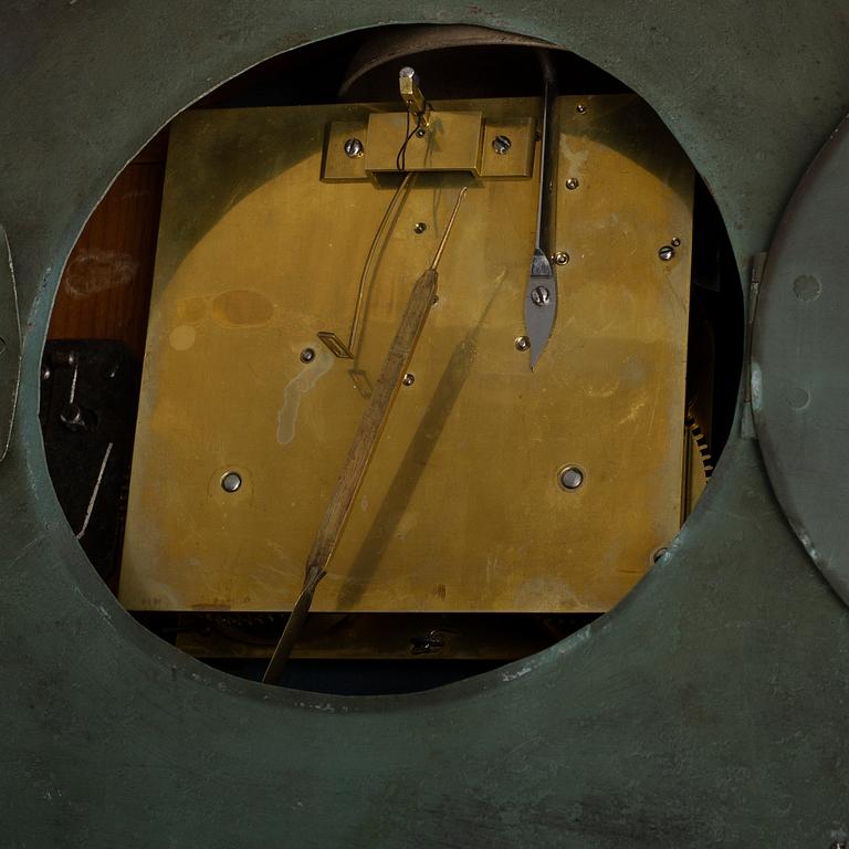 A late gustavian wall clock by Jonas Cederlund (1799-1825), Stockholm.