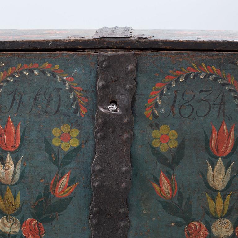 Kista, allmoge, sydsvensk, 1800-tal.