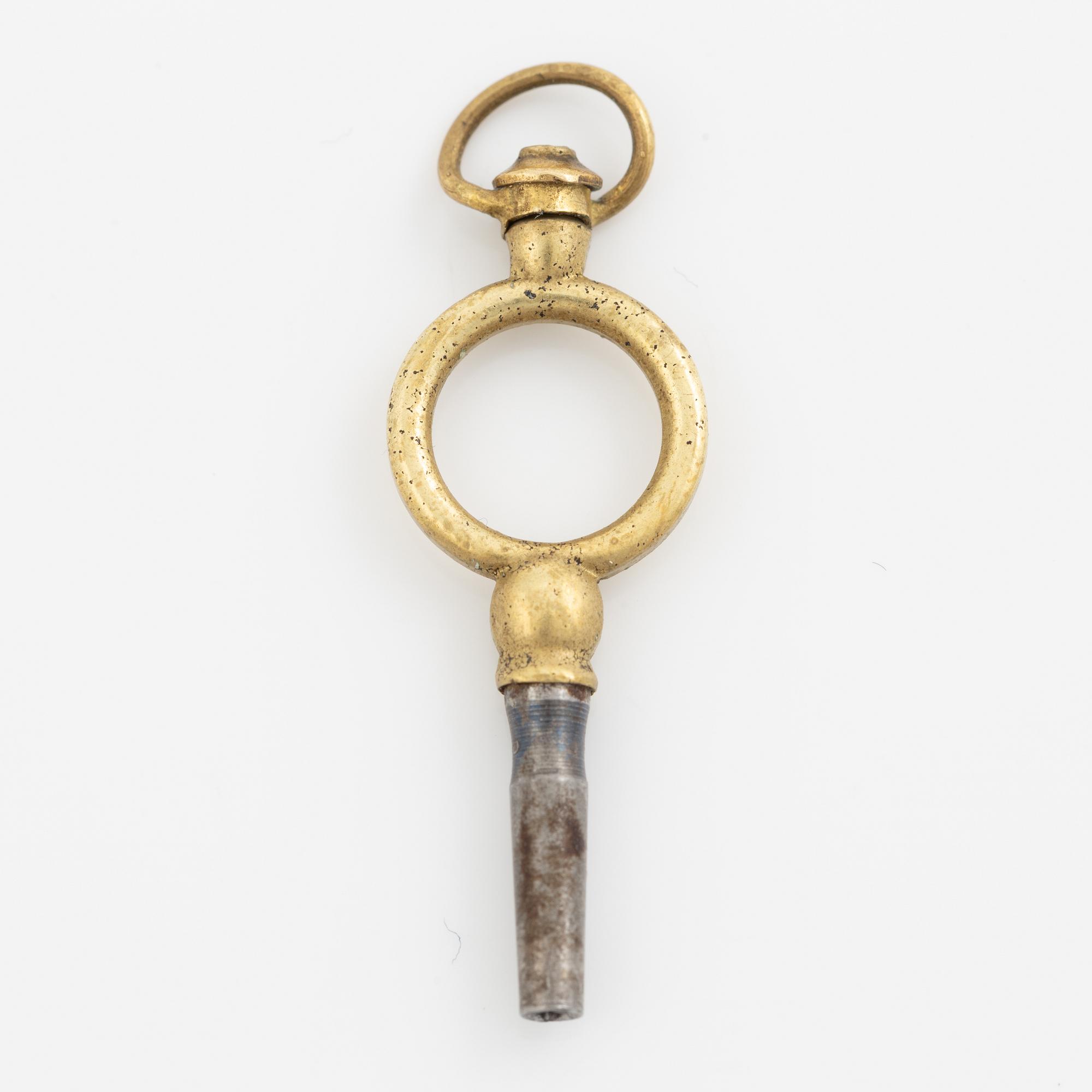 Pocket watch, 18K gold, 37 mm.