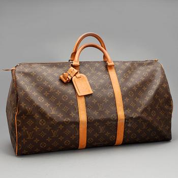 RESVÄSKA, "Keepall 55", Louis Vuitton, 1988.