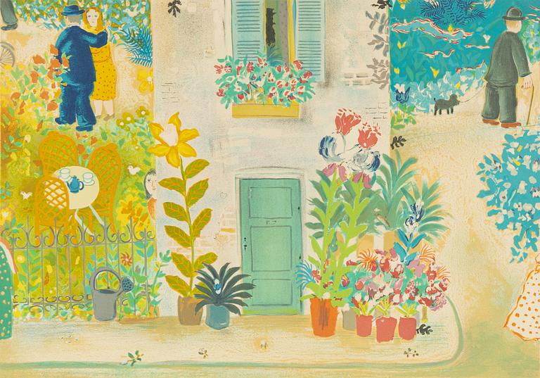 Lennart Jirlow, litograph in colour, signed and numbered 161/310.