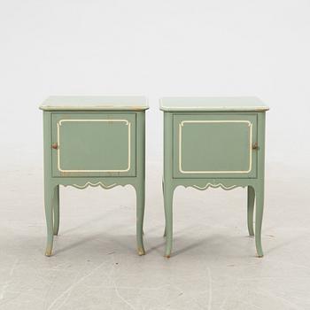 Axel Einar Hjorth, Bed and bedside tables, a pair "Ängby" Nordiska Kompaniet (NK) 1931/32.