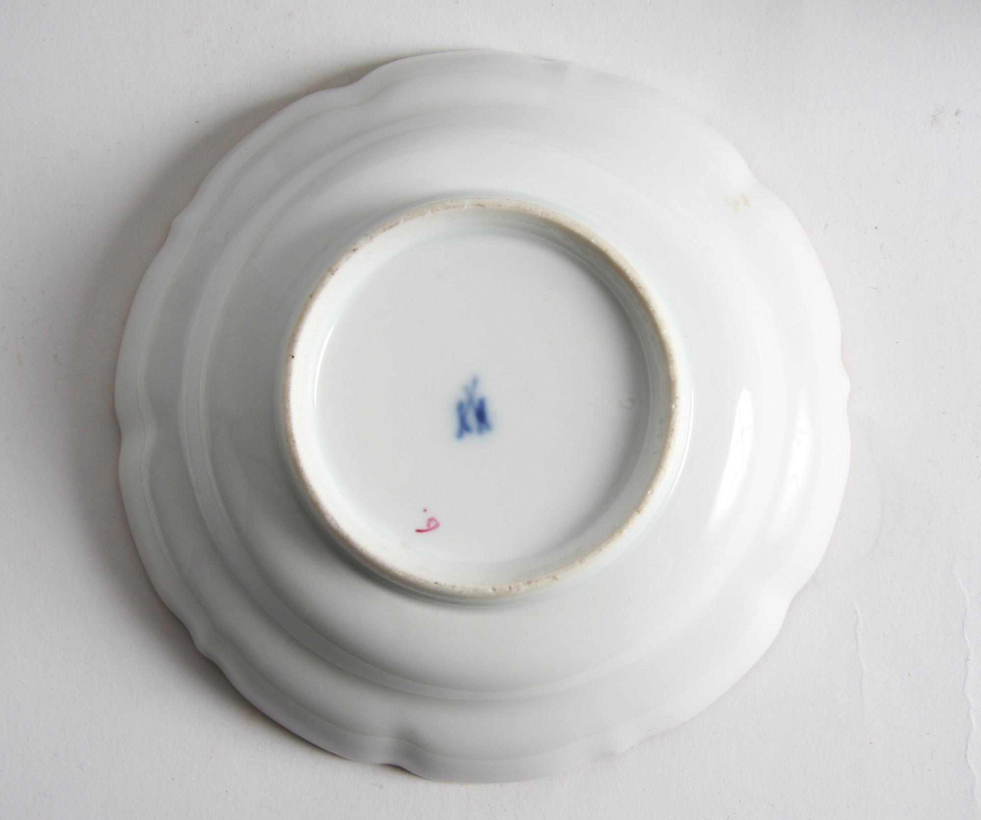 KAFFESERVIS, 17 delar, porslin, Meissen.