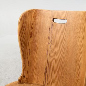 AB ÅBY Möbelfabrik, stolar 6 st, Sportstugemöbler, 1940-50-tal.