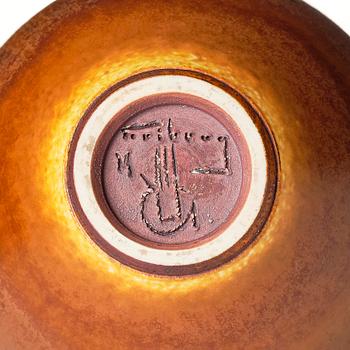Berndt Friberg, a stoneware vase, Gustavsberg Studio 1971.