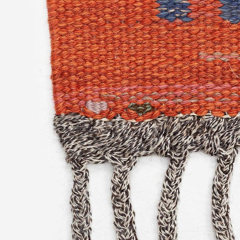Märta Måås-Fjetterström, a carpet, 'Röd grön äng', flat weave, c. 345 x 251 cm, signed AB MMF.