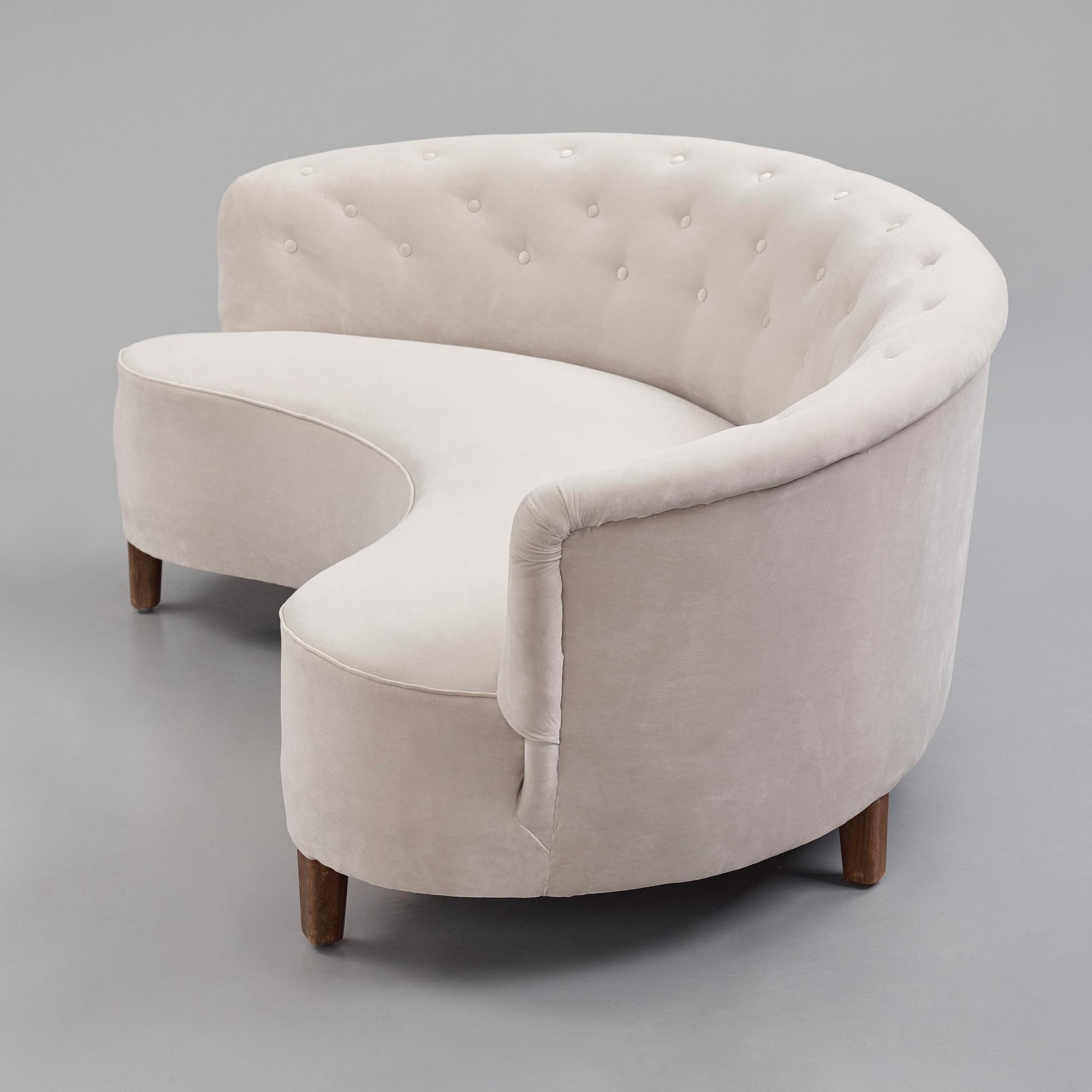 A Swedish Modern sofa, 1930-40s.