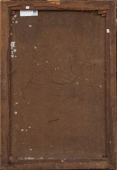 OKÄND KONSTNÄR, olja på duk, 1800-tal.