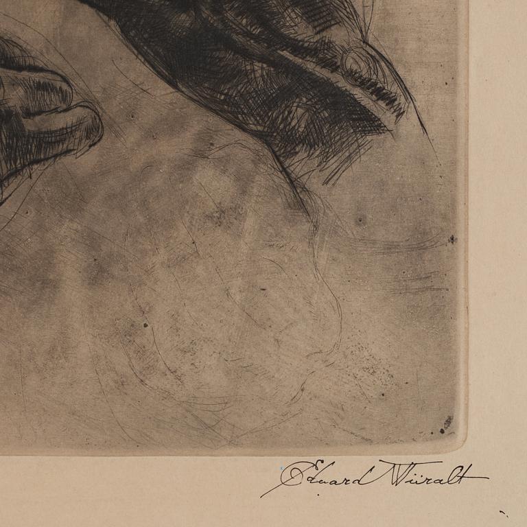 Eduard Wiiralt, ”Man”.