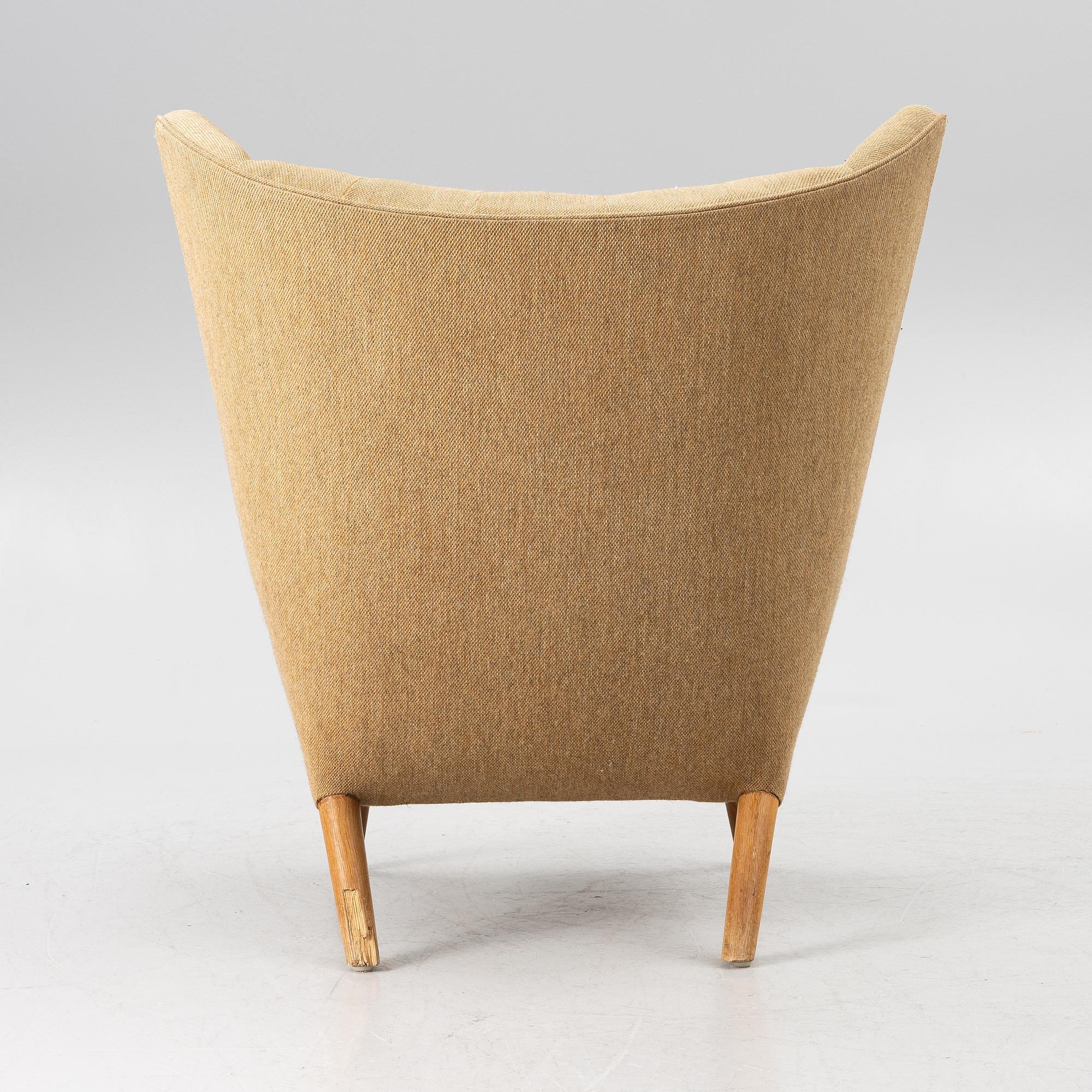 Hans J. Wegner, fåtölj "Bamse/Papa Bear", AP-stolen, Danmark, 1950-60-tal.