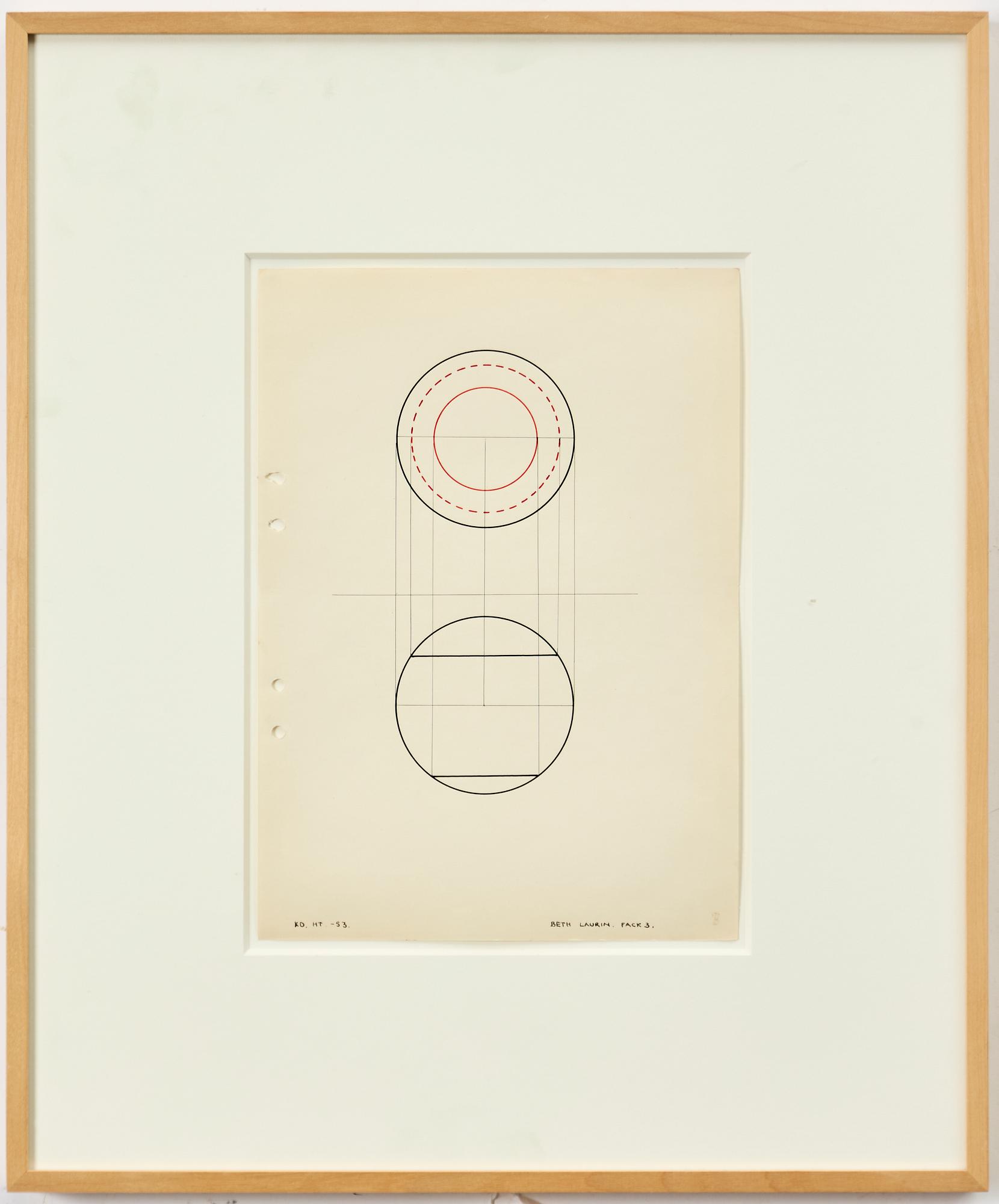 Beth Laurin, "Linearritning 5".