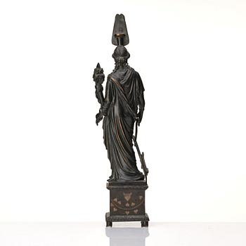 An Italien patinated bronze of Ceres, 19th century.