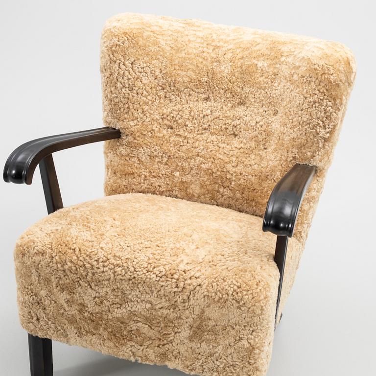 Armchair, Danish cabinetmaker, 1940s.