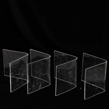 JAN NALIWAJKO, sculpture, 9 pcs, plexiglass.