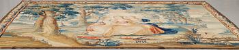 A TAPESTRY, tapestry weave, France 18th century, ca 276 x 374,5 cm.