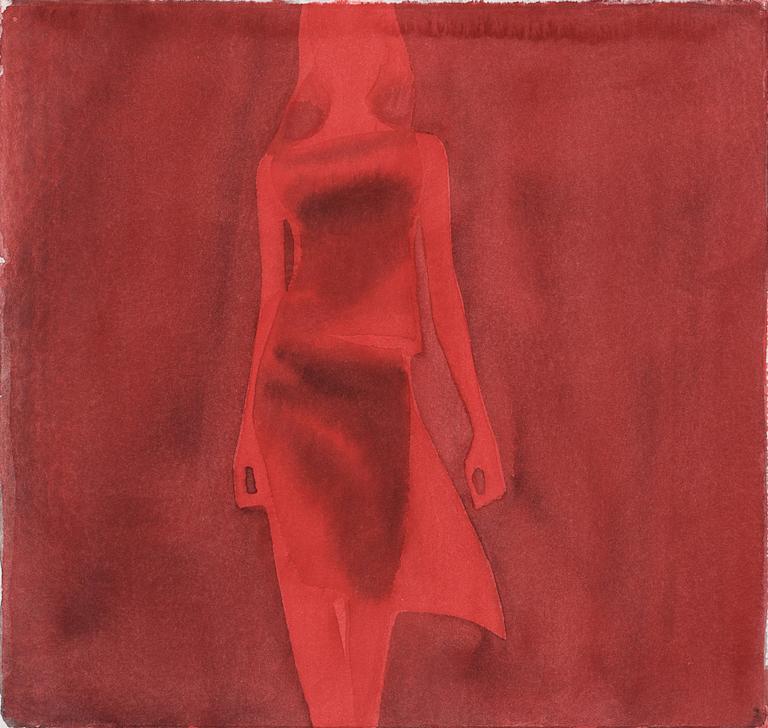 Mats Gustafson, 'Red dress'.