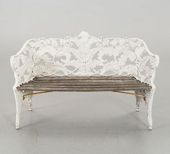 A GARDEN SOFA, second half of 20th century.