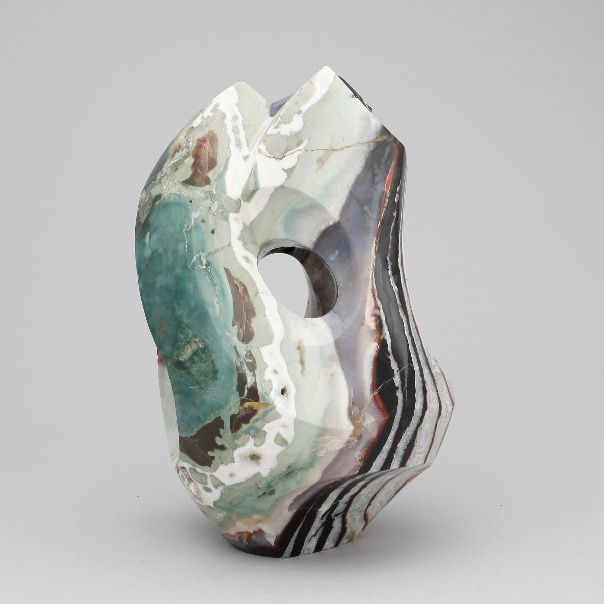 SKULPTUR, onyx, enl uppgift Romolo Grassi, Italien.