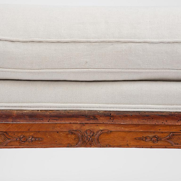 A French Régence stool, early 18th century.