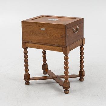 Besticksuppsättning med schatull, 126 delar, svenska importstämplar, K. Andersson, Göteborg, 1867 - 1933.