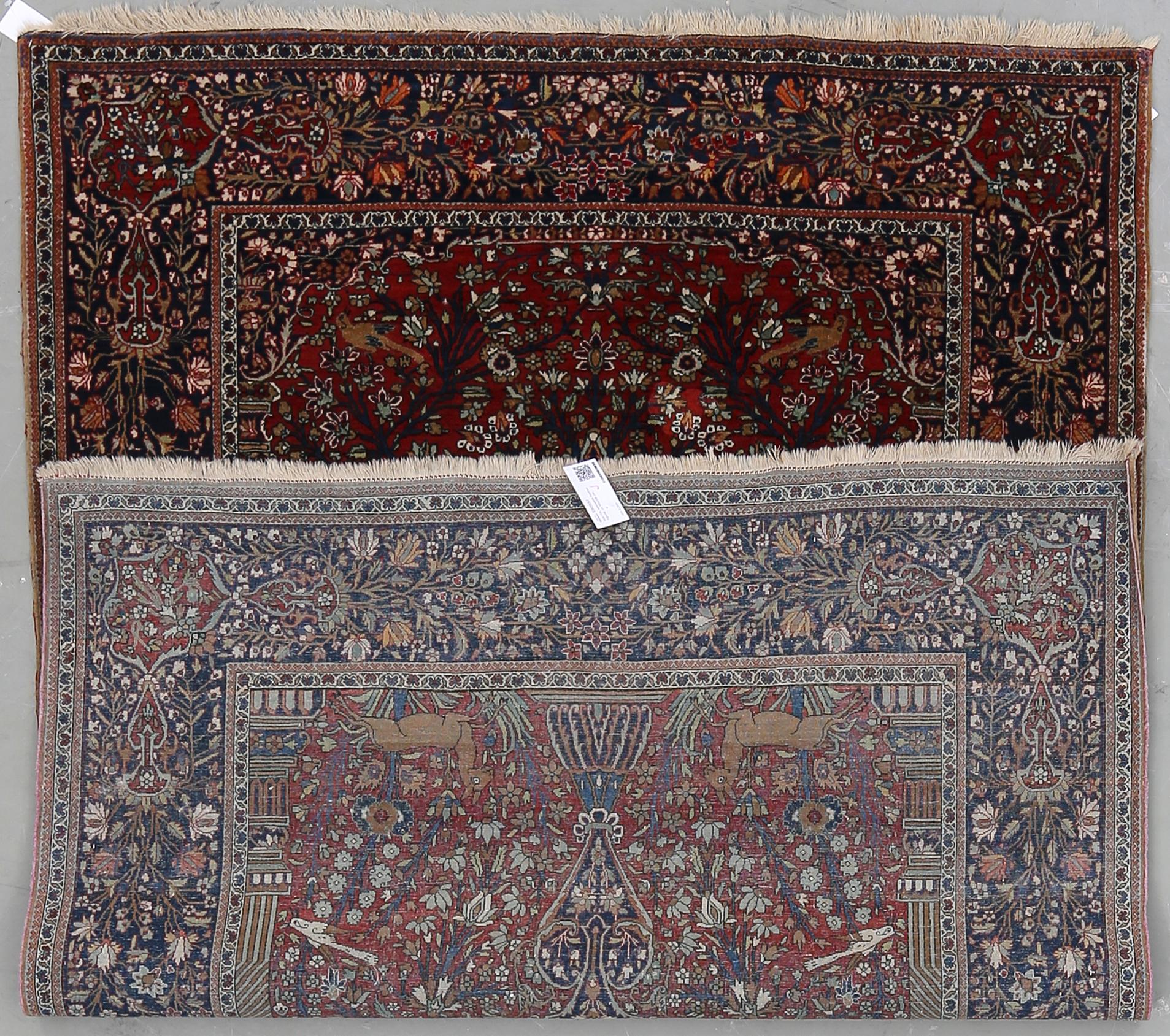 MATTA, semiantik Keshan figural, ca 195x138 cm.