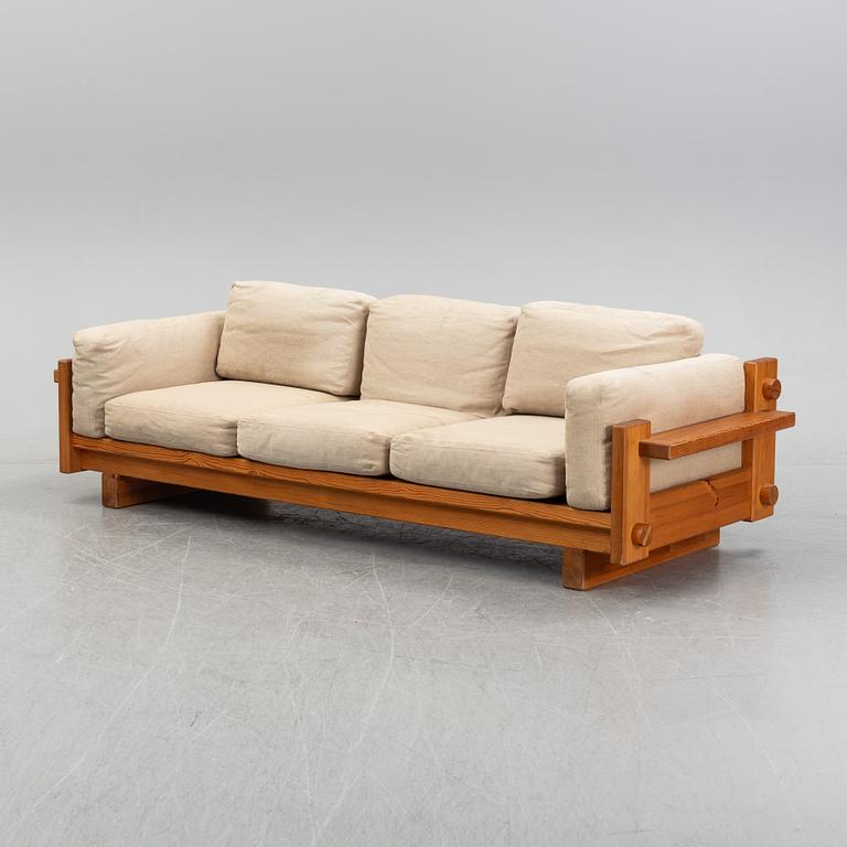 Yngve Ekström, a pine sofa model 'Dymling', Swedese, presumably 1970s.