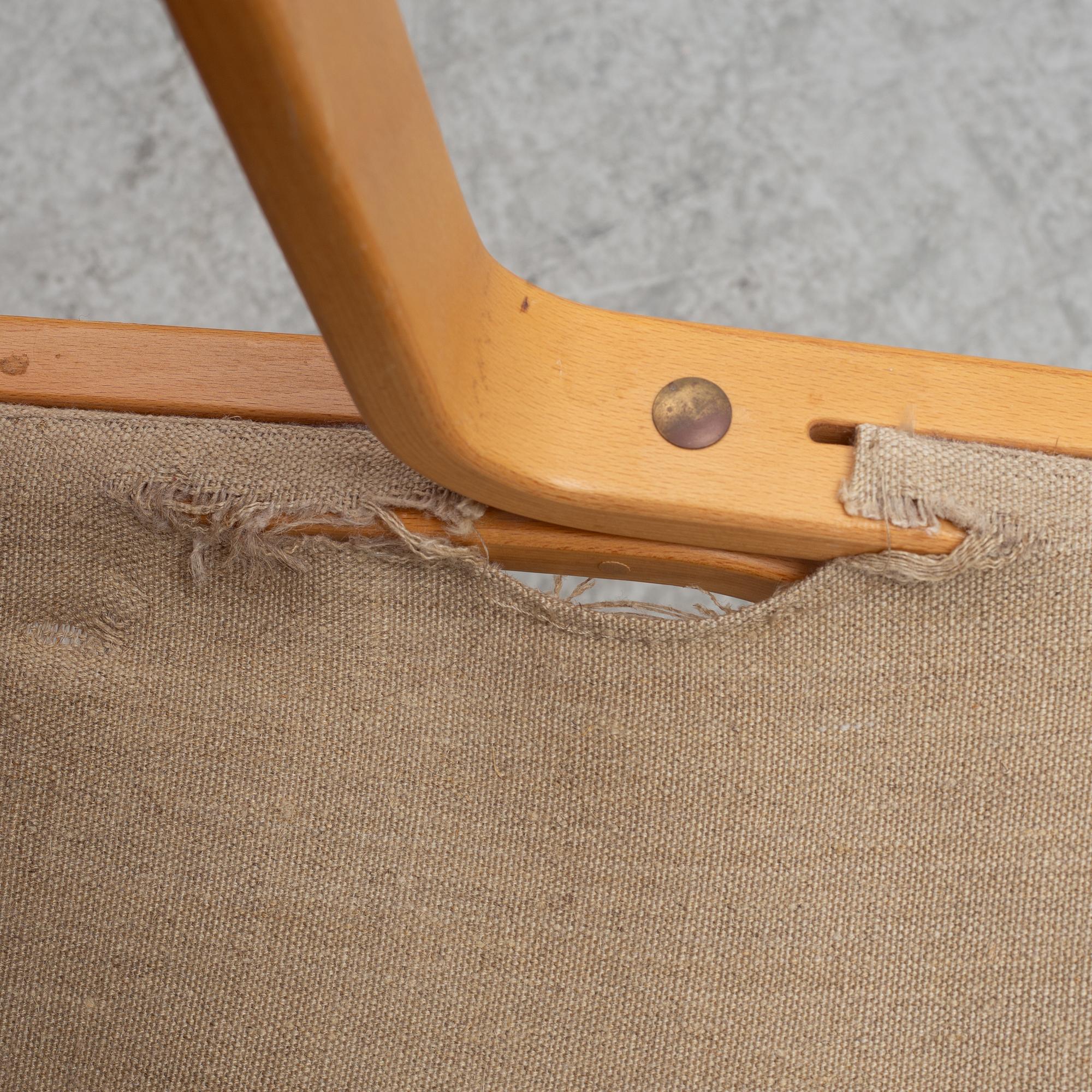 Bruno Mathsson, a pair of 'Ingrid' armchairs, Dux.