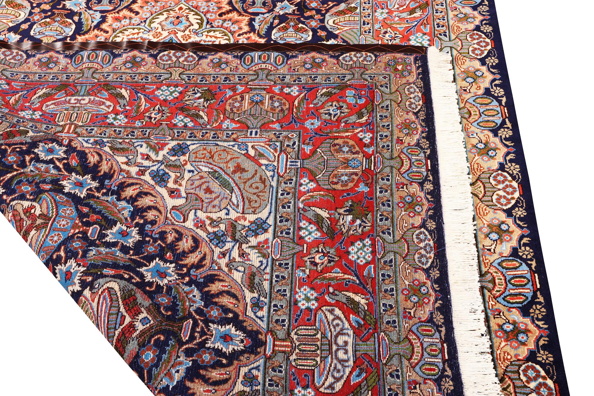 A Kashmar carpet, c. 310 x 203 cm.