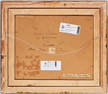 Helmer Osslund, "Höstafton från Ångermanelfven" (Autumn evening, Ångerman river).