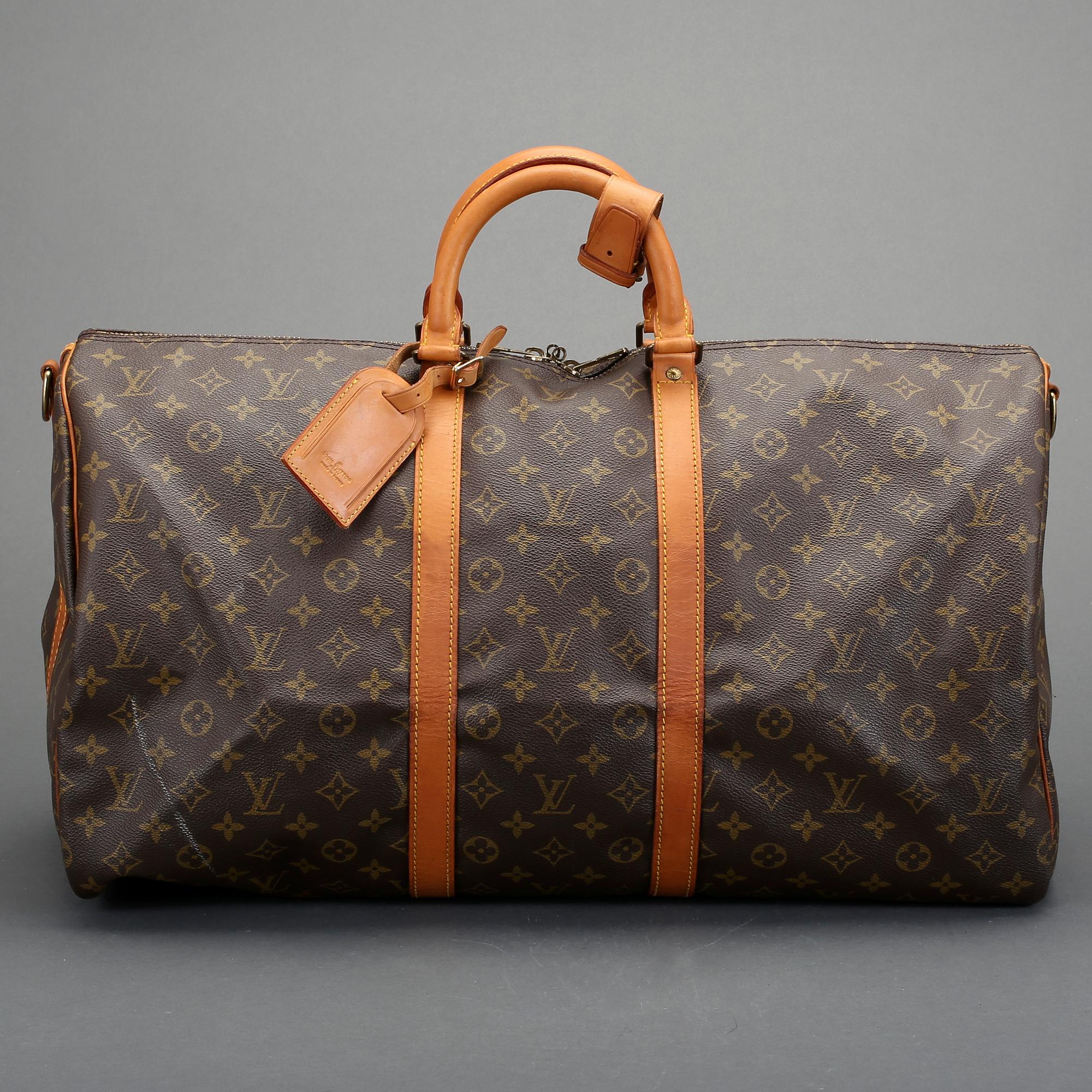 WEEKENDBAG, "Keepall Bandouliere 55", Louis Vuitton .