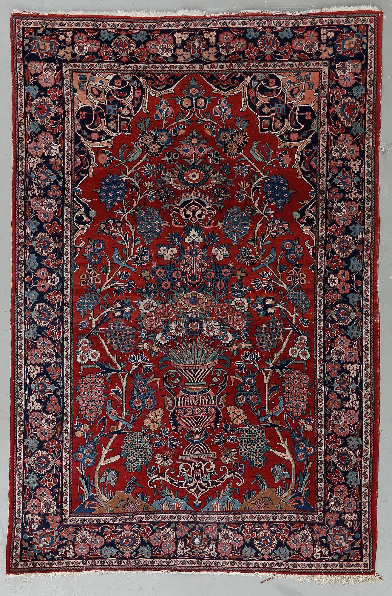 MATTA, semiantik Keshan. Ca 200,5 x 131,5 cm.