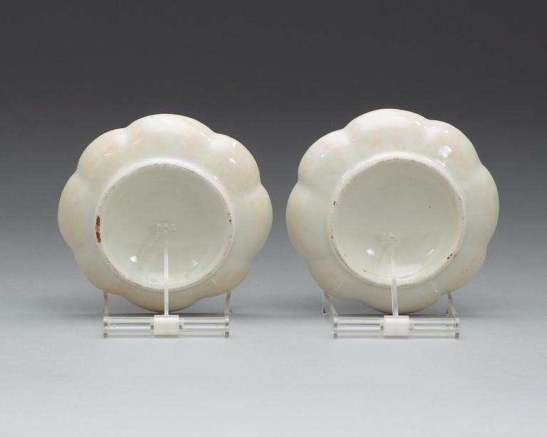 A pair of candle sticks, Qing dynasty, Jiaqing (1796-1820).