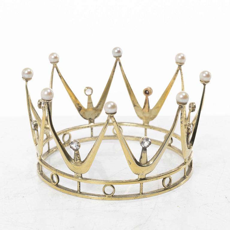 Bride's crown, Stockholm, Sweden, circa 1940.