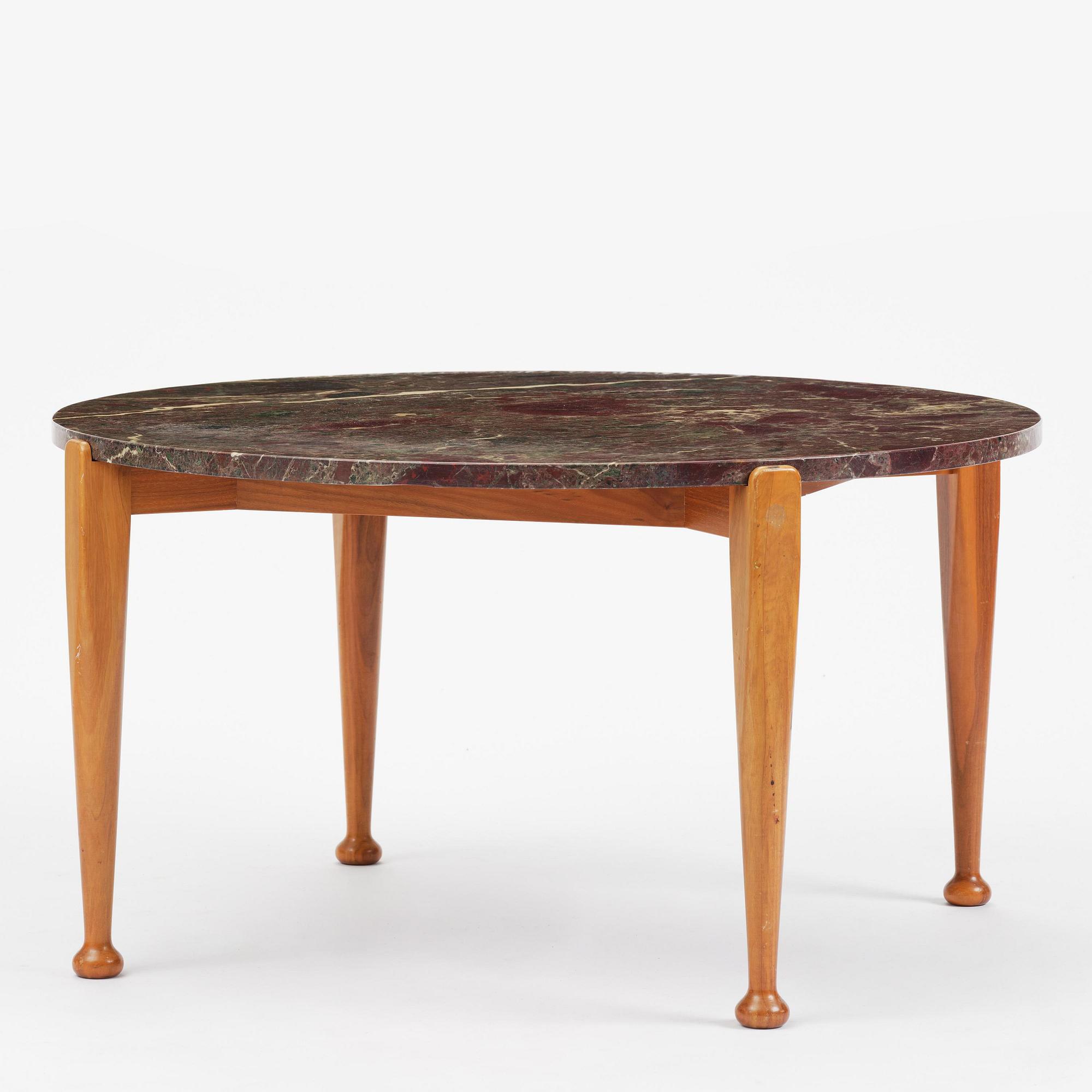 Josef Frank, soffbord, modell B 965, Firma Svenskt Tenn, 1900-talets mitt.