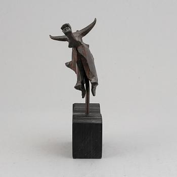 Lars Larsson, sculpture, iron, signed.