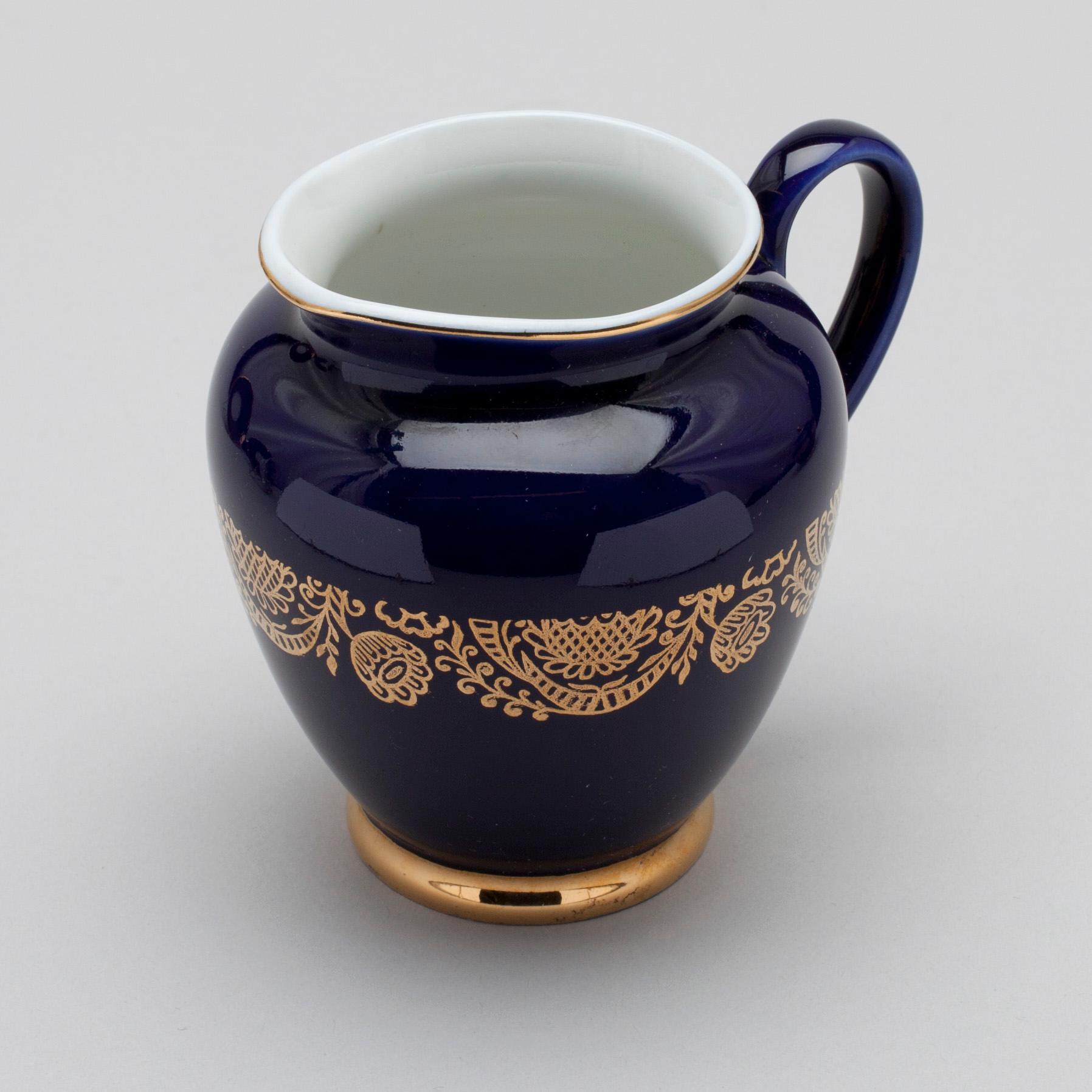 KAFFE- / TESERVIS, porslin, Sovjetunion, 1900-talets slut.