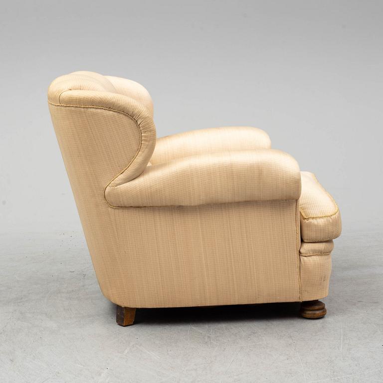 A Swedish Modern, mid 20th century easy chair.