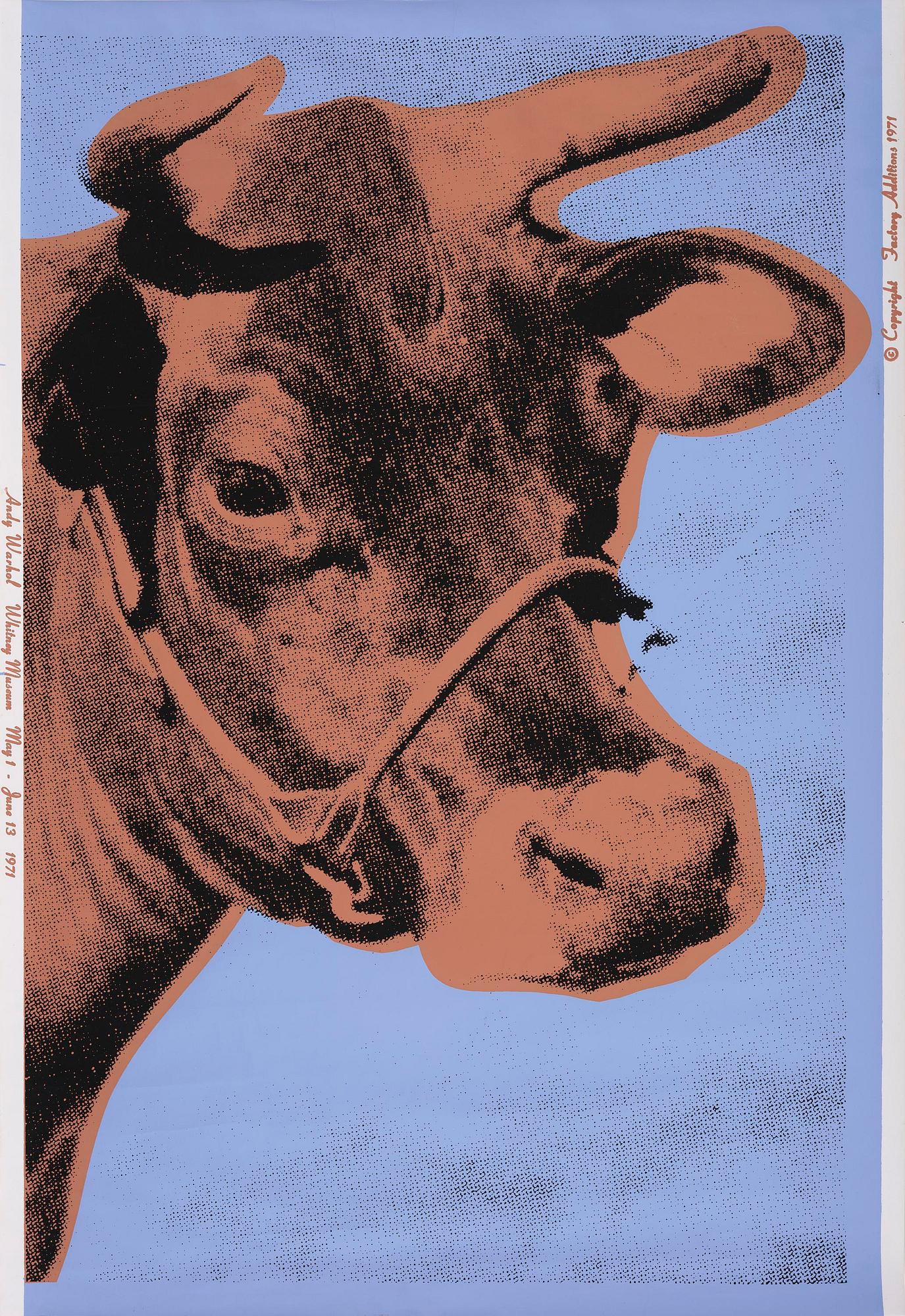 Andy Warhol, "Cow".