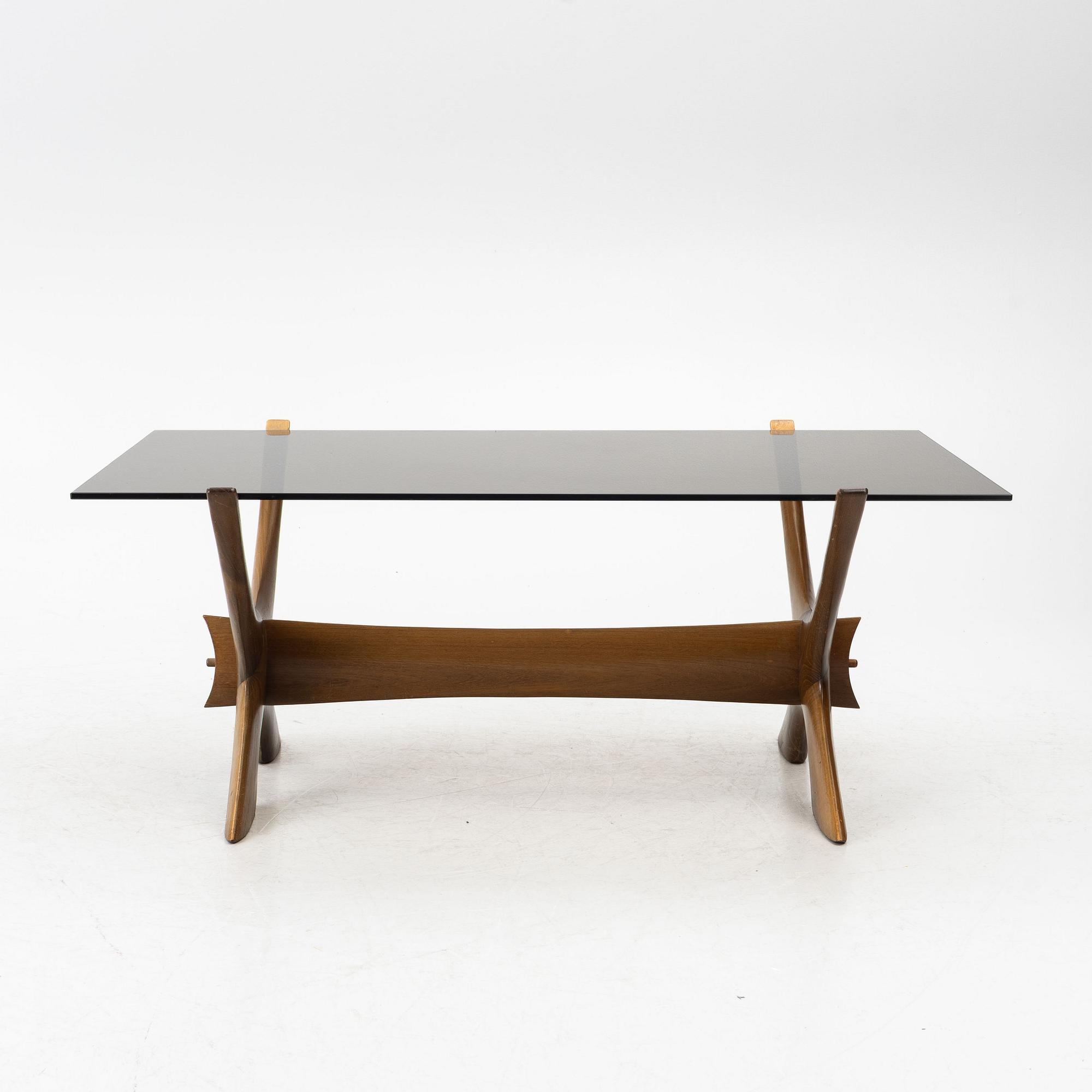 Fredrik Schriever-Abeln, coffee table, “No. 9”, Örebro Glasindustri, 1960s.