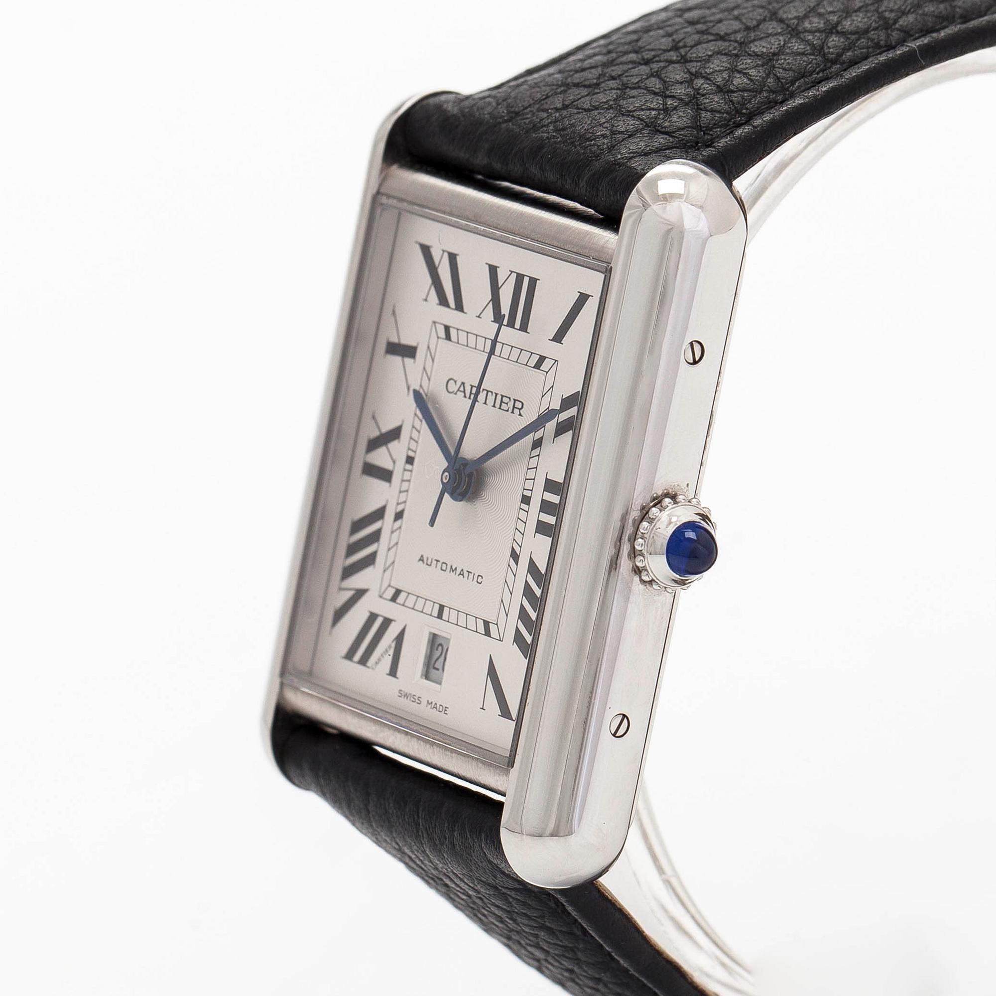 Cartier, Tank Must de Cartier "XL", armbandsur, 41 mm x 31 mm.