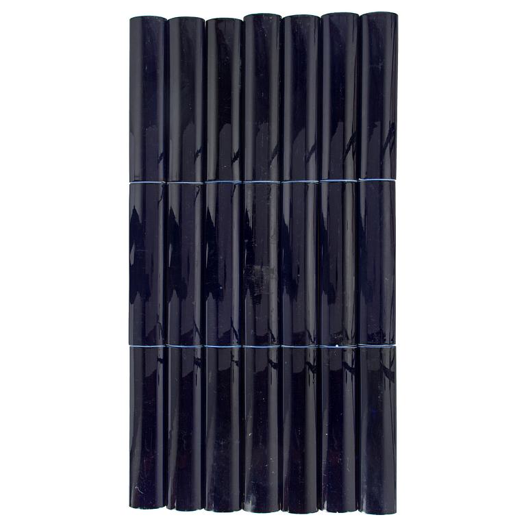 Alvar Aalto, 21 tile bars manufactured by Arabia 1950-1960s.