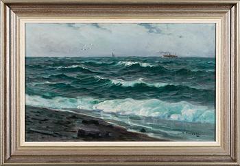 MIKAEL STANOWSKY, oil on canvas, signed.