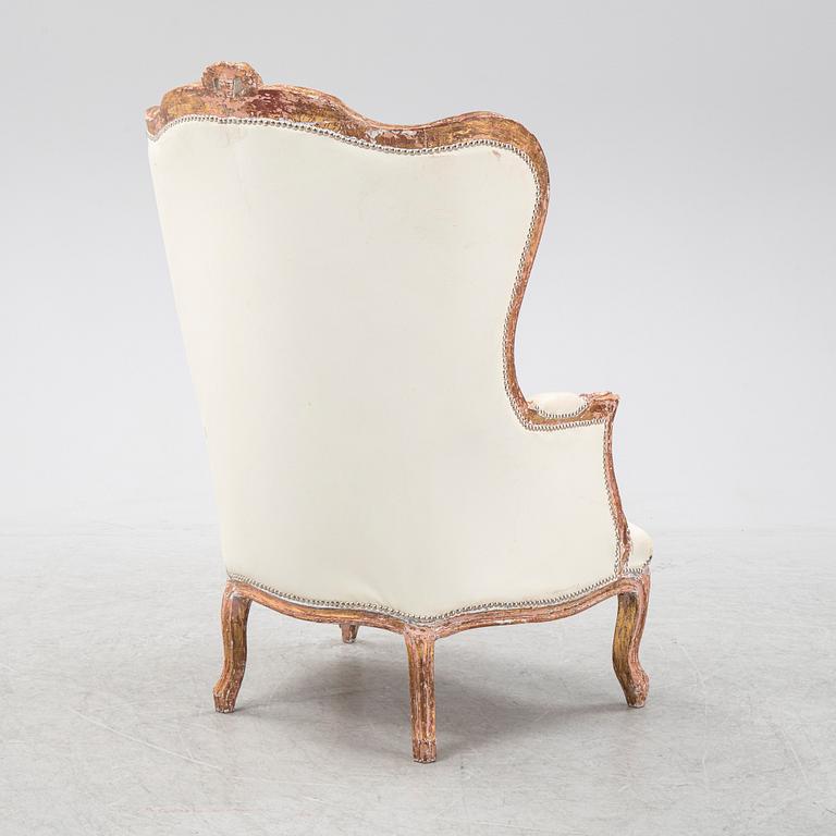 Bergère, Louis XV-stil, 1900-talets första hälft.
