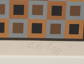 VICTOR VASARELY, färgserigrafi, signerad och numrerad 226/250.