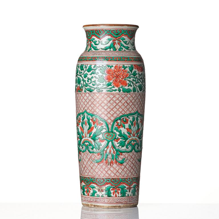 A sleeve vase, 17th century, Transition/Kangxi.