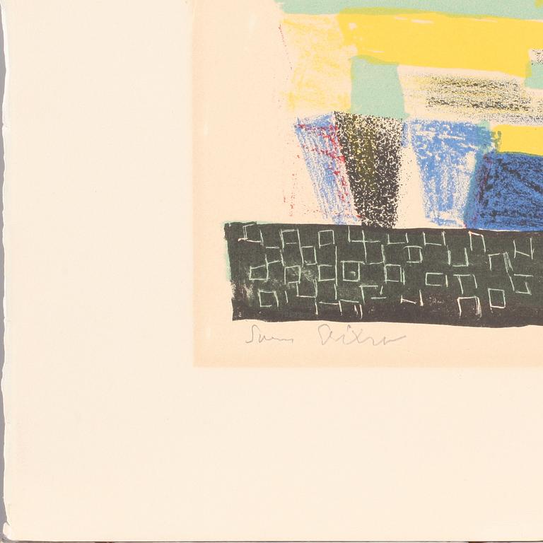 SVEN X:ET ERIXSON, färglitografi, signerad och numrerad 447/475.