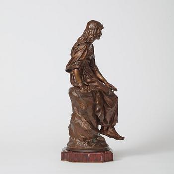 Paul Eugène Mengin, "Femme à la mandoline".