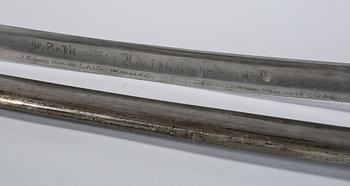 SABEL, m/1808, för artilleriregementena.