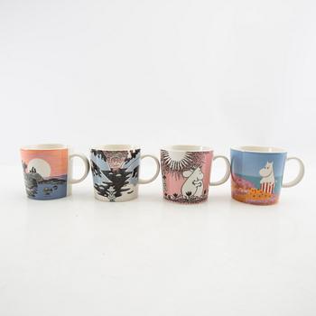 Mugs 8 pcs Moomin characters/ Moomin Arabia Finland.